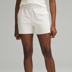 Women's lululemon White Cream Softstreme Shorts